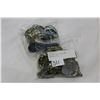 Image 1 : TWO BAGS OF SILVER TONE JEWELLRY ETC