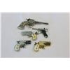 Image 1 : LOT OF MINIATURE PISTOL LIGHTERS AND CAP GUNS