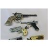 Image 2 : LOT OF MINIATURE PISTOL LIGHTERS AND CAP GUNS