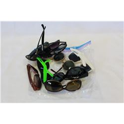 BAG OF SUNGLASSES
