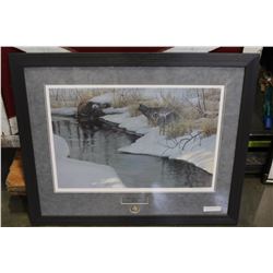 ROBERT BATEMAN LIMITED EDITION PRINT WATERS EDGE