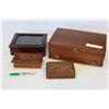 Image 1 : FOUR WOOD JEWELLRY BOXES