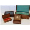 Image 3 : FOUR WOOD JEWELLRY BOXES