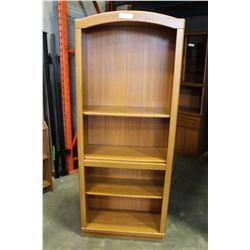 OAK BOOKSHELF