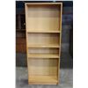 Image 1 : TALL WOOD BOOKSHELF