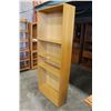 Image 2 : TALL WOOD BOOKSHELF
