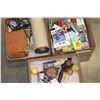 Image 1 : THREE TRAYS OF VARIOUS COLLECTIBLES AND MATCHES