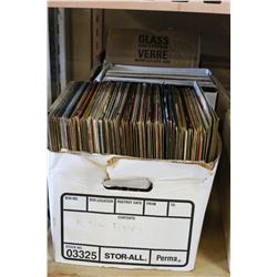 THREE BOXES OF RECORDS