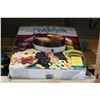 Image 1 : POPEIL PASTA MAKER WITH ATTACHMENTS ND DEHYDRATOR WITH TRAYS