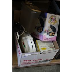 LOT OF DONUT AND DESSERT MAKING APPLIANCES