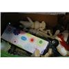 Image 2 : TWO BOXES OF CRYSTAL AND FIGURES AND ESTATE GOODS
