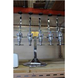 6-BOTTLE LIQUOR DISPENSER