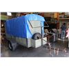 Image 1 : U-BUILT TRAILER OPEN TOP WITH RAMP 5' X 9'