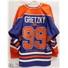 Image 1 : EDMONTON OILERS WAYNE GRETZKY HALL OF FAME JERSEY