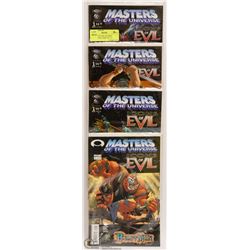MASTERS OF THE UNIVERSE COLLECTORS COMIC SET 1-4