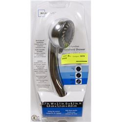 3 FUNCTION HAND HELD SHOWER HEAD