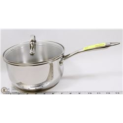 STAINLESS STEEL POT WITH LID