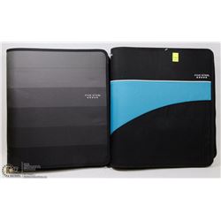 LOT OF 2 FIVE STAR ZIPUP BINDERS