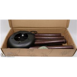 NEW IN BOX METAL 5 TUBE WIND CHIME