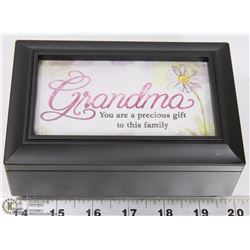 NEW MUSIC BOX WITH GRANDMA QUOTE