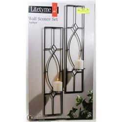 NEW LITETYPE WALL SCONCE SET