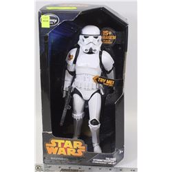 NEW STAR WARS TALKING STORM TROOPER -14" TALL