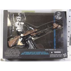 NEW STAR WARS SPEEDER BIKE WITH BIKER SCOUT