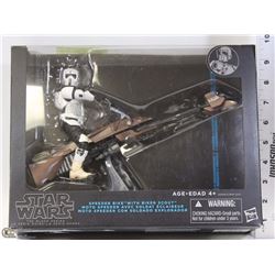 NEW STAR WARS SPEEDER BIKE WITH BIKER SCOUT