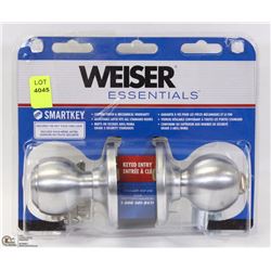 WEISER ESSENTIALS KEYED ENTRY HANDLE