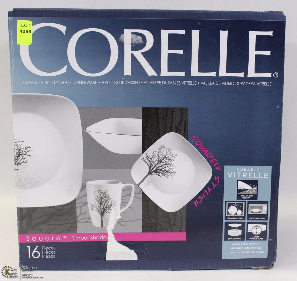 CORELLE 16PC DISHWARE SET