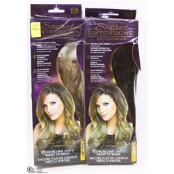 TWO BOXES OF SECRET EXTENSIONS