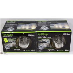 TWO YARD MASTER OUTDOOR FLOODLIGHT KITS