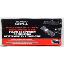 BACKYARD GRILL PORCELAIN COATED HEAT DISTRIBUTION