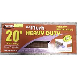 VALTERRA 20FT EASY FLUSH HD RV DRAIN HOSE