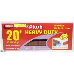 VALTERRA 20FT EASY FLUSH HD RV DRAIN HOSE