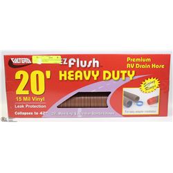 VALTERRA 20FT EASY FLUSH HD RV DRAIN HOSE
