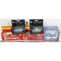 LARGE COLLECTION OF FORD THUNDERBIRD DIE CAST