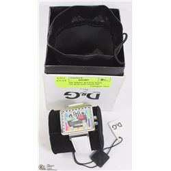 D&G TIME WRIST WATCH WITH ORIGINAL BOX AND TAGS ON