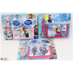 THREE NEW KIDS FROZEN FASHION SETS