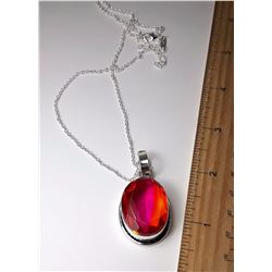 #11 - BI COLORED TOURMALINE PENDANT