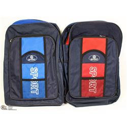 TWO SPORT BACK PACKS