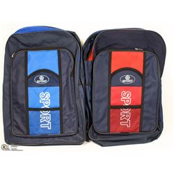 TWO SPORT BACK PACKS