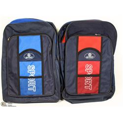 TWO SPORT BACK PACKS