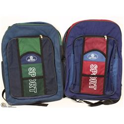 TWO SPORT BACK PACKS