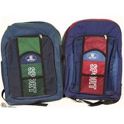 TWO SPORT BACK PACKS
