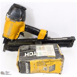 BOSTITCH 28WW NAIL GUN W/ BOX OF 3-1/4"X120" NAILS