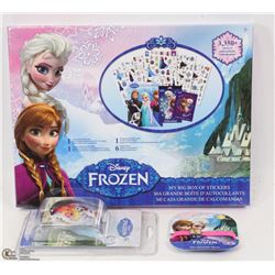 NEW ITEMS FROZEN DISNEY STICKERS 3,350 PLUS W/LED WATCH & MORE