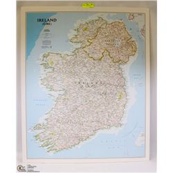 MAP OF IRELAND MOUNTED
