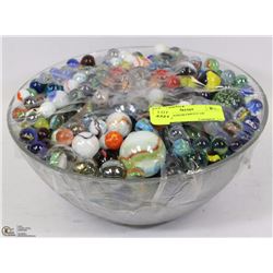 VINTAGE ASSORTMENT OF MARBLES