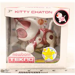 TEKNO INTERACTIVE ROBOTIC PET "KITTY CHATON"